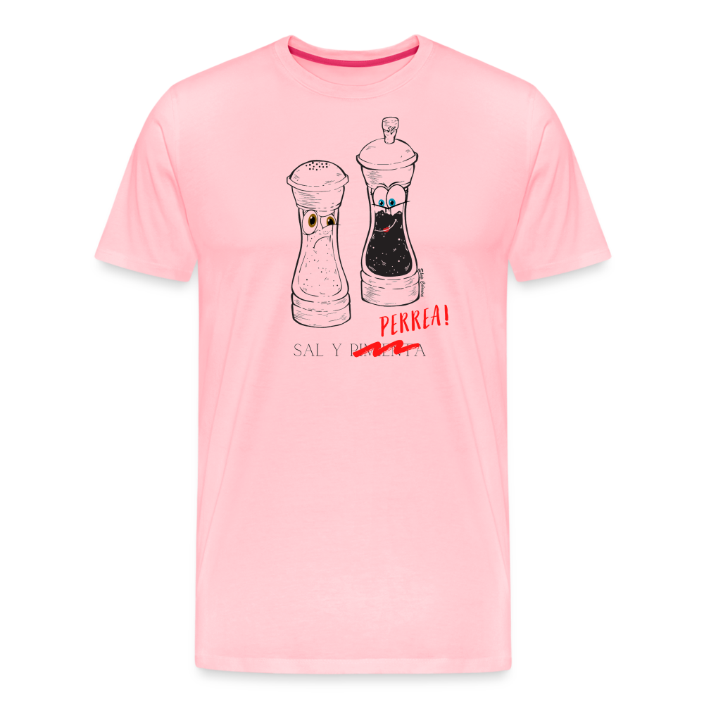 Sal y Perrea Men's Premium T-Shirt - pink
