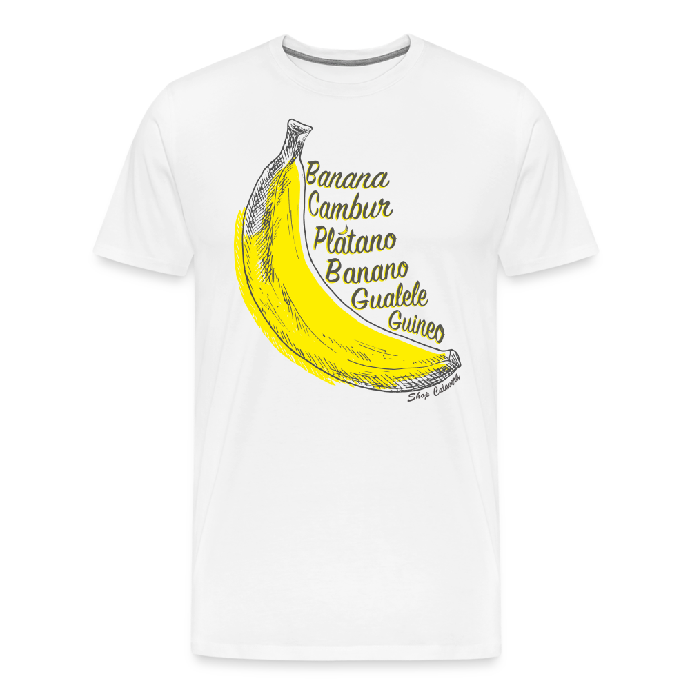 Say Banana - white