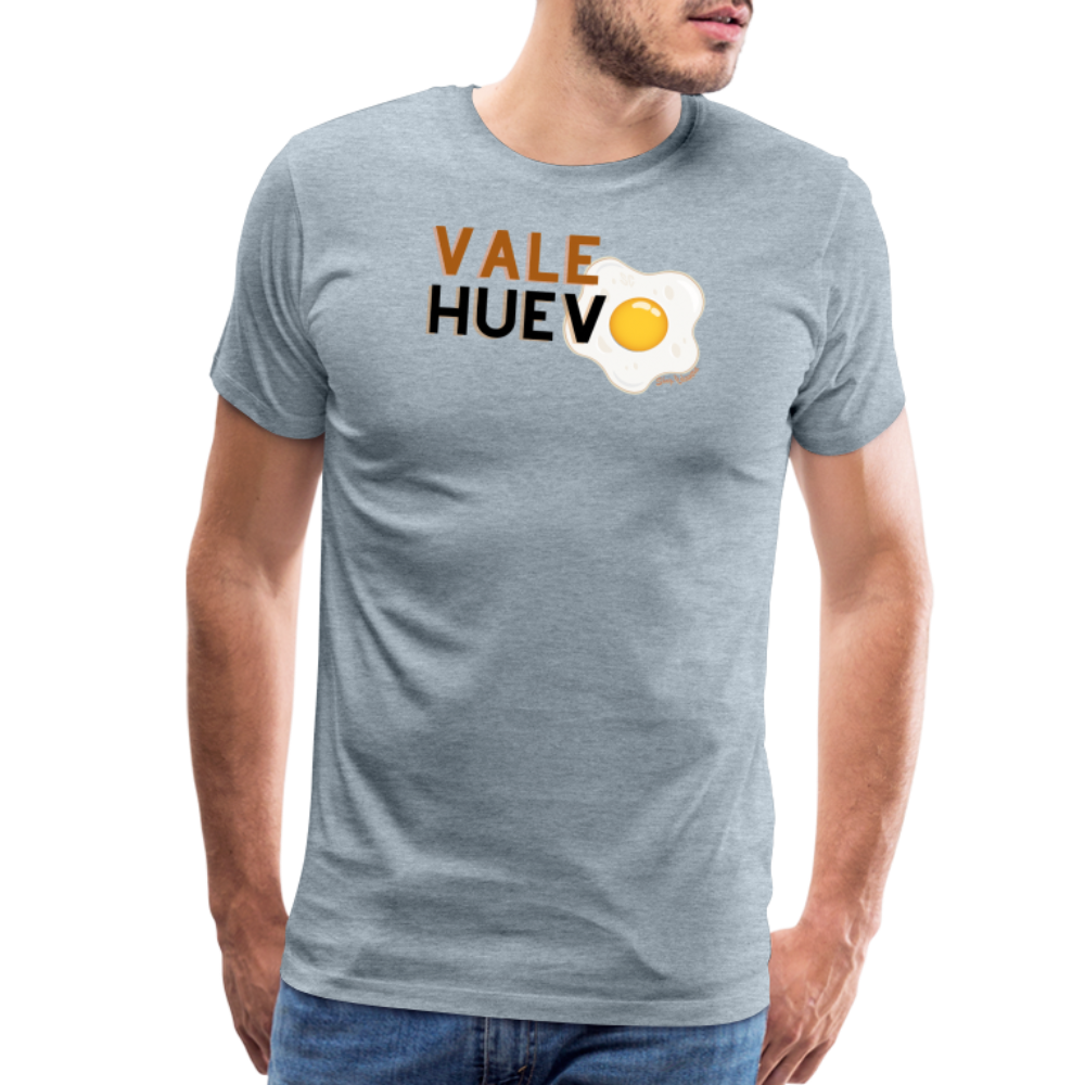 Vale Huevo Men's Premium T-Shirt - heather ice blue