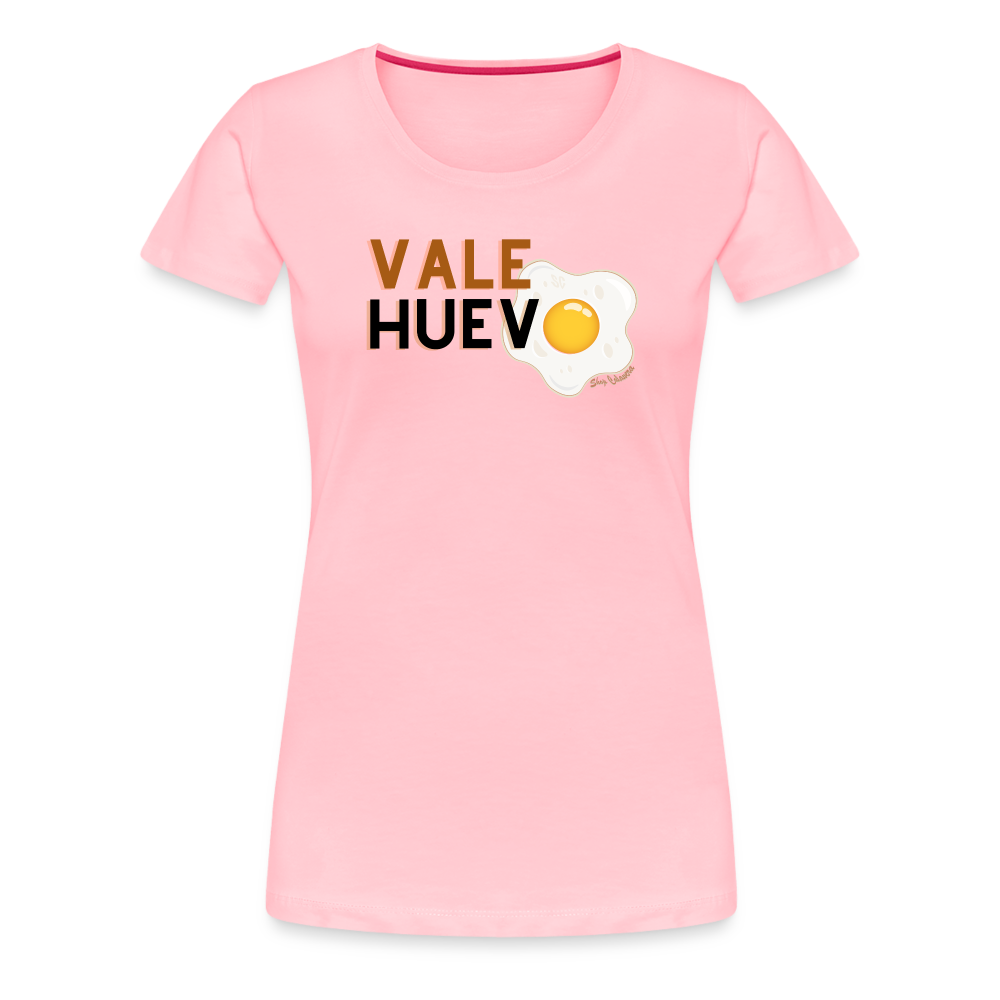 Vale Huevo Women’s Premium T-Shirt - pink