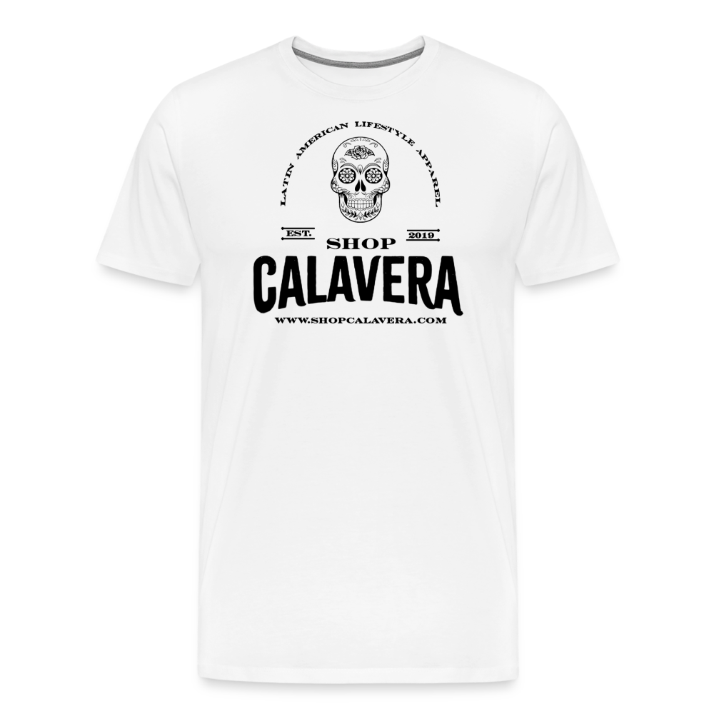 Original Shop Calavera Men's Premium T-Shirt - white