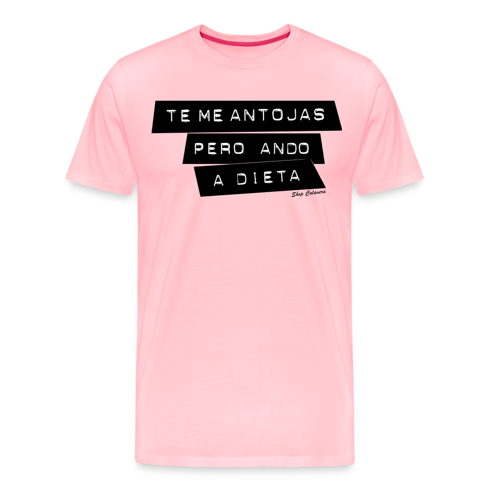 Te Me Antojas Men Premium T-Shirt - pink