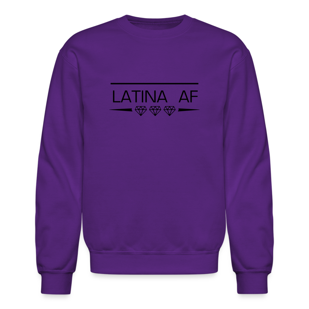 Latina AF Unisex Sweatshirt - purple