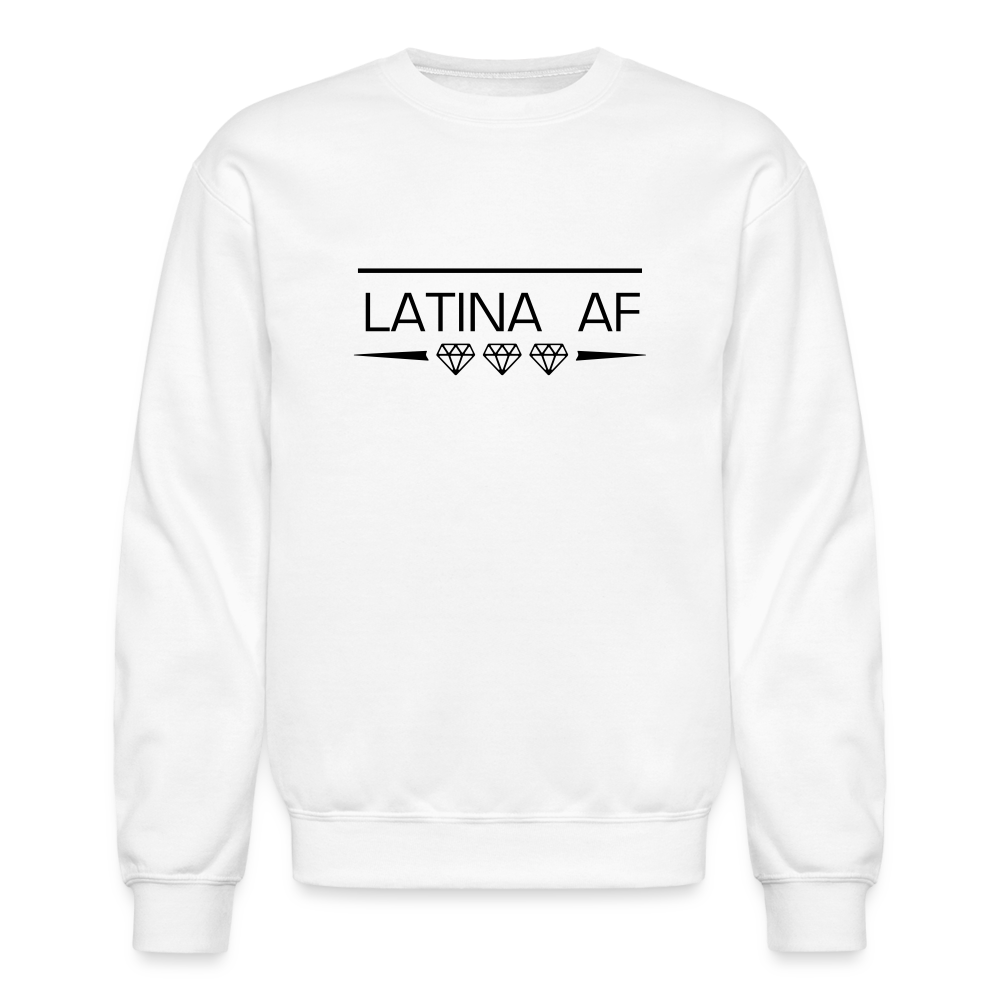 Latina AF Unisex Sweatshirt - white