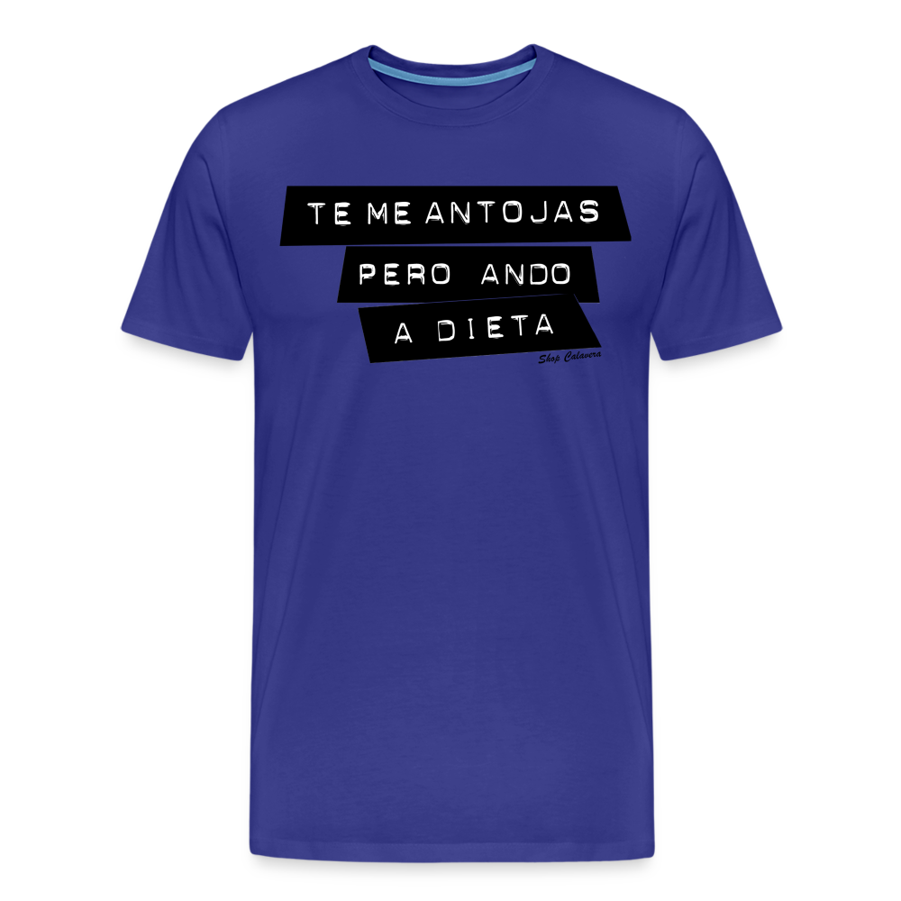 Te Me Antojas Men Premium T-Shirt - royal blue