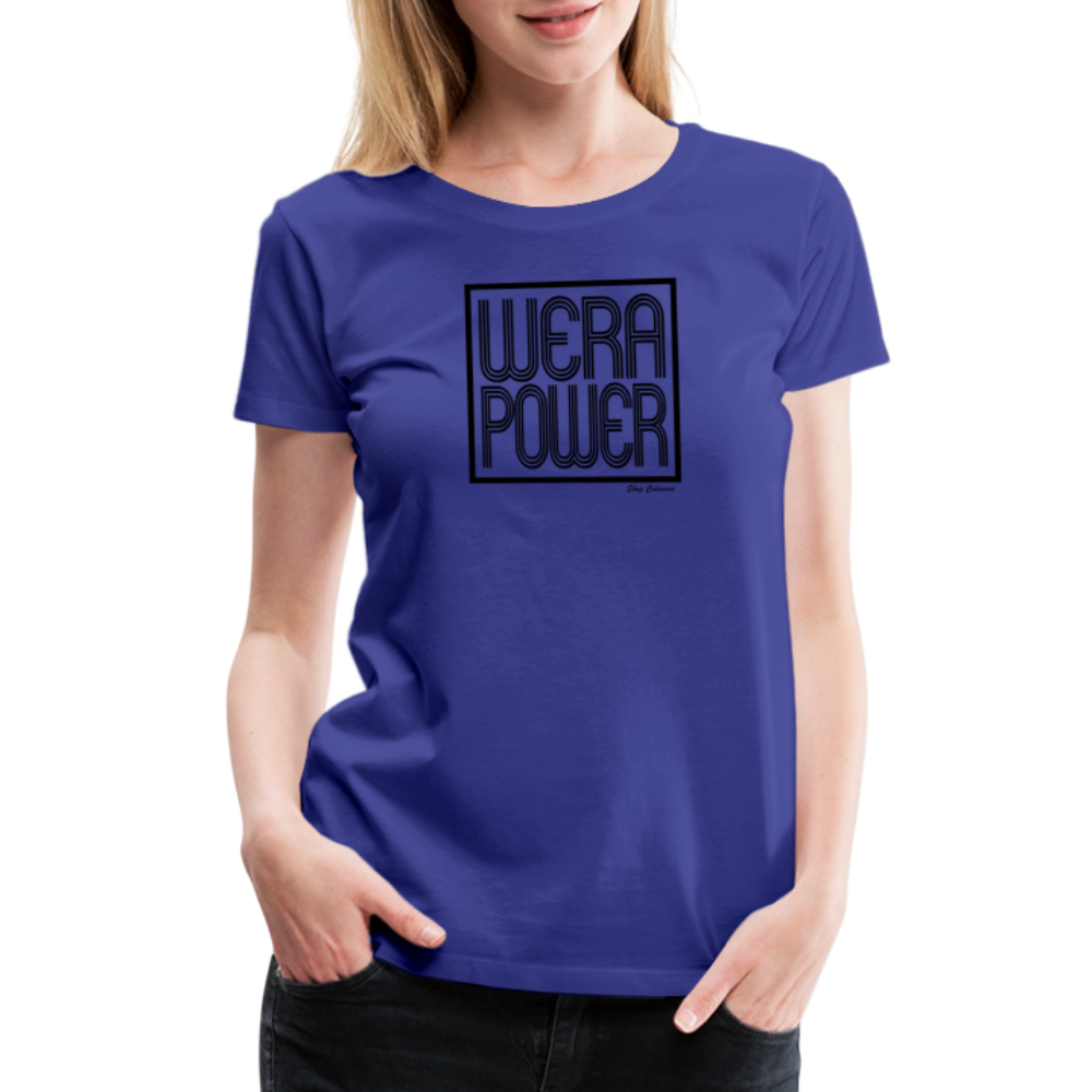 Wera Power Women’s Premium T-Shirt - royal blue