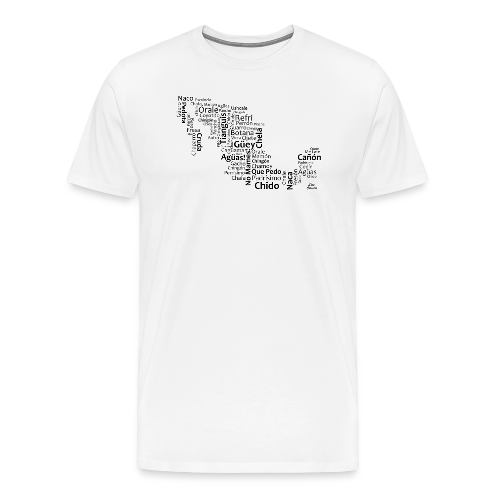 Mexprésate Men Premium T-Shirt - white