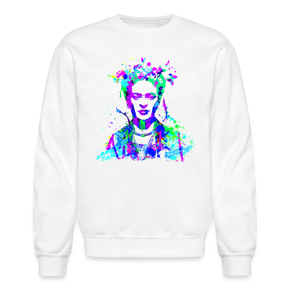 Friducha Splatter Sweatshirt - white