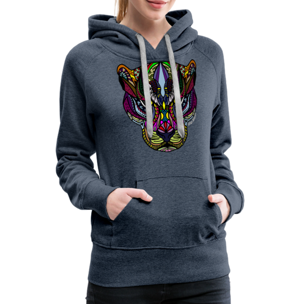 Women’s Premium Hoodie - heather denim