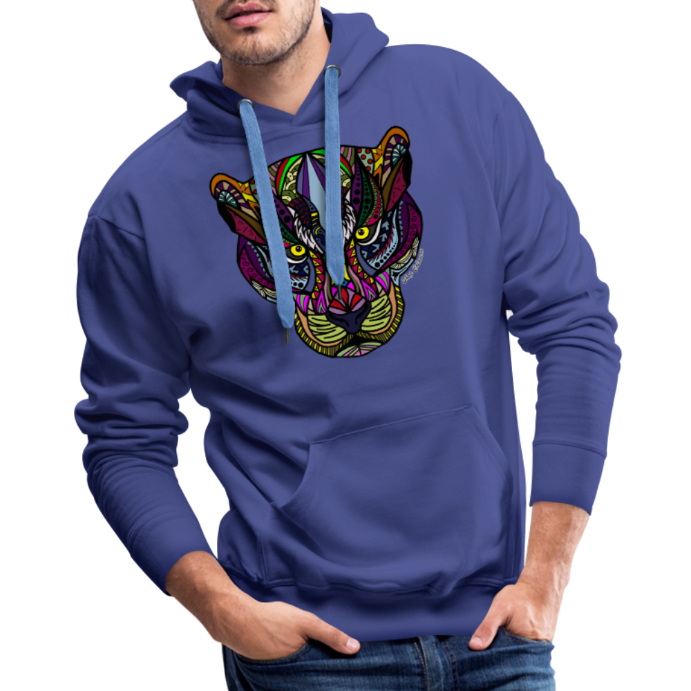 Painted Jaguar Men’s Premium Hoodie - royal blue