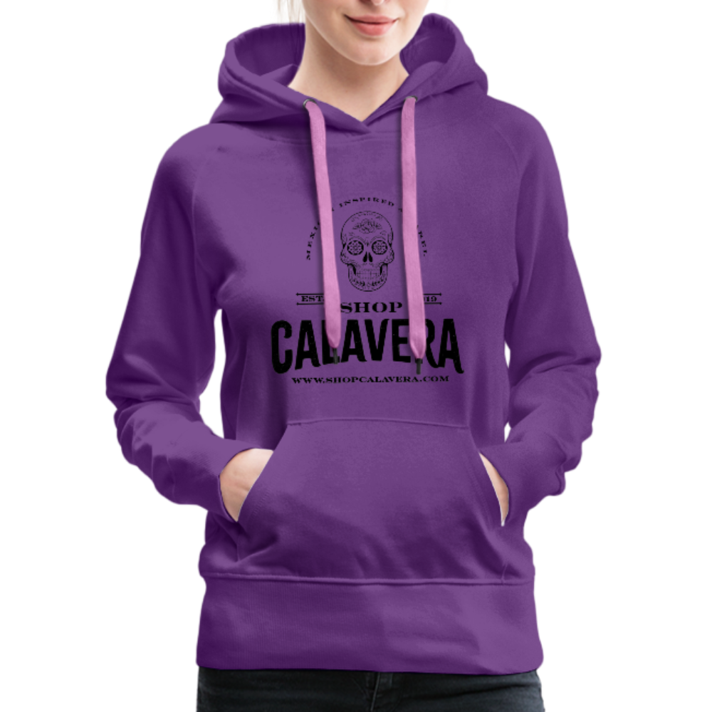 Shop Calavera Women Hoodie, ShopCalavera, Shop Calavera, Latino, Latin, South American, Street, Apparel, Clothing, Urbanwear, purple / S